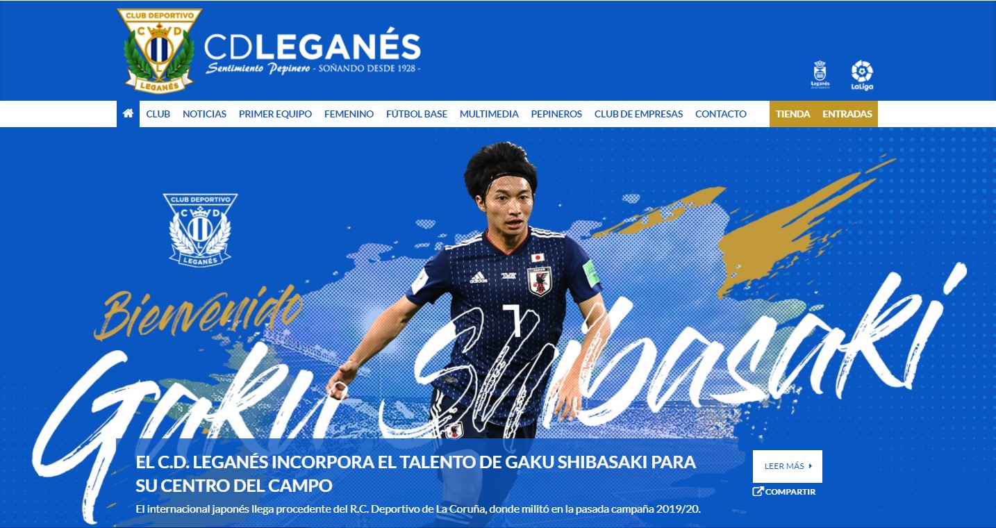 日本代表mf柴崎岳のレガネス加入決定 ３年契約 中盤の新たな才能 サカノワ